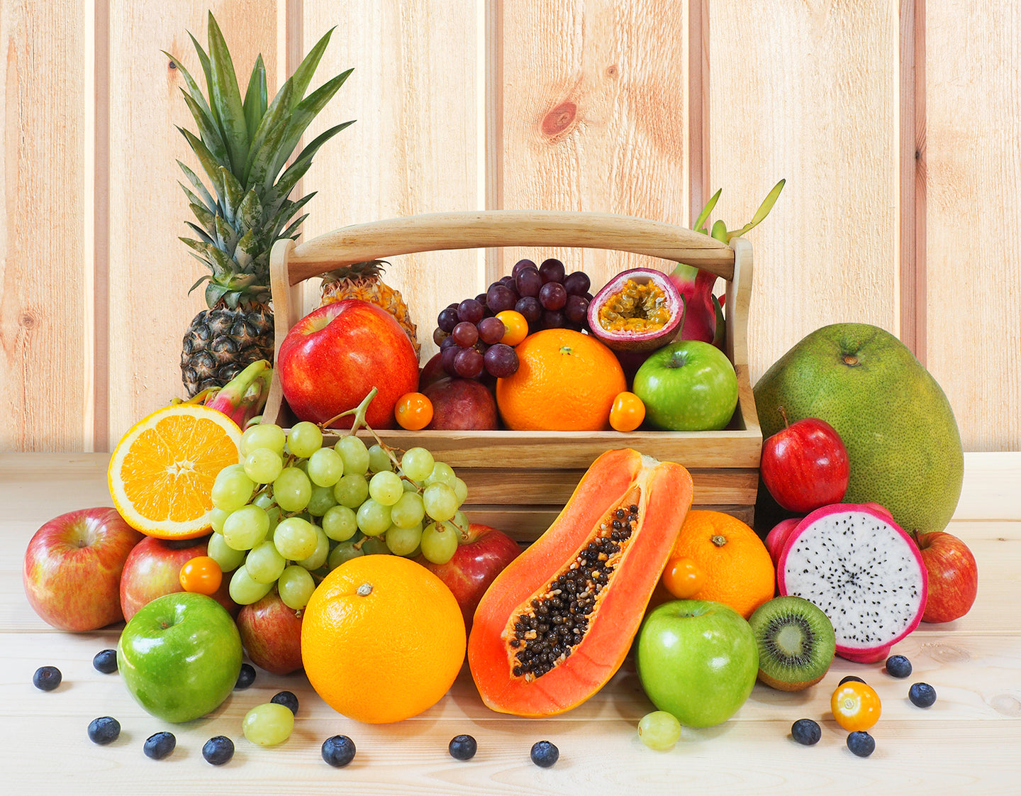 Fruit Basket | Grand Opening Fruit Hamper Order | Various Fresh Vegetable and Fruit Baskets