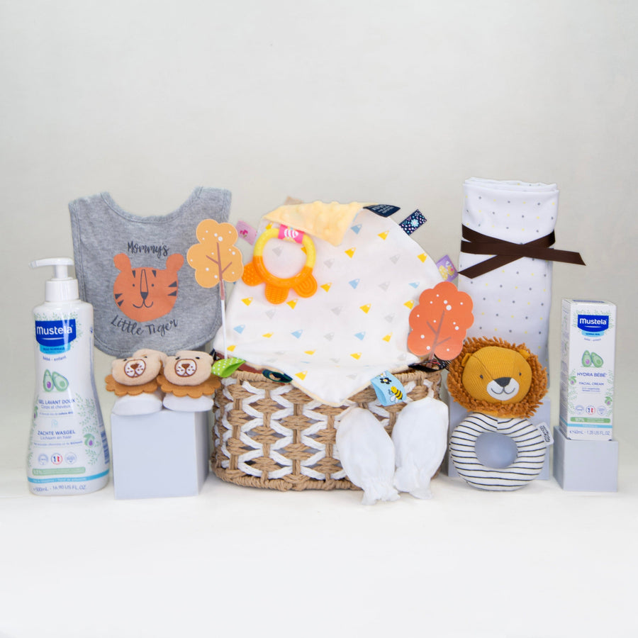 Baby Hamper | Mustela | Baby | Gift | baby blanket | baby bib