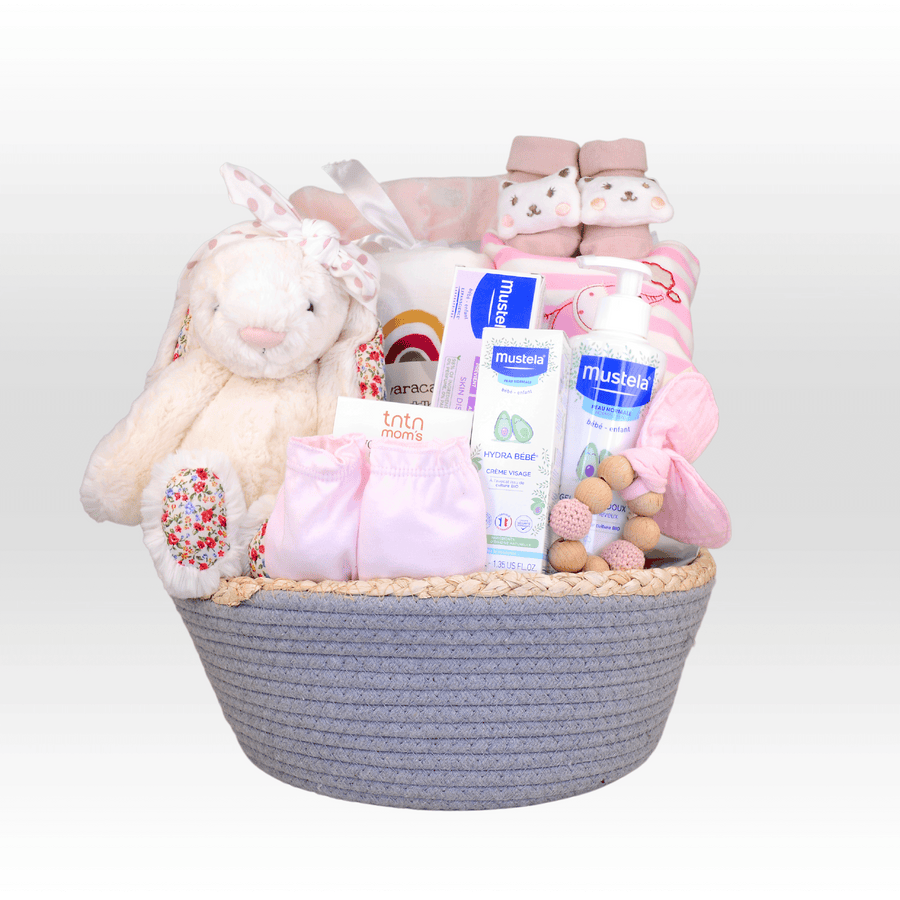 Baby Hamper | Jellycat | Mustela |Baby Girl | Baby Gift set | 嬰兒禮籃