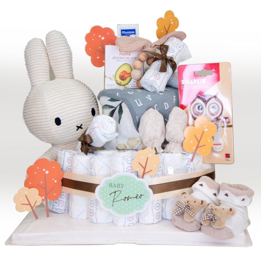 DiaperCake ｜尿片蛋糕｜Pampers Ichiban | Mustela | Miffy