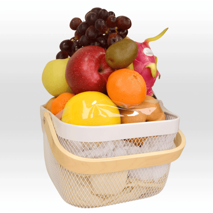 A VWOWGIFTS PERFECTLY PEAR-FECT FRUIT BASKET.