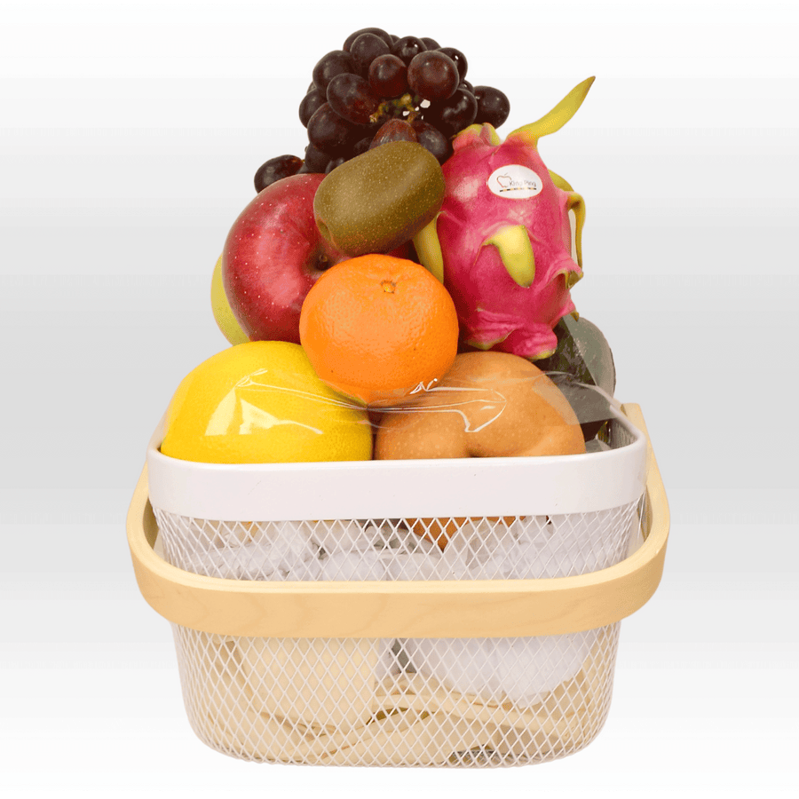 A VWOWGIFTS PERFECTLY PEAR-FECT FRUIT BASKET.